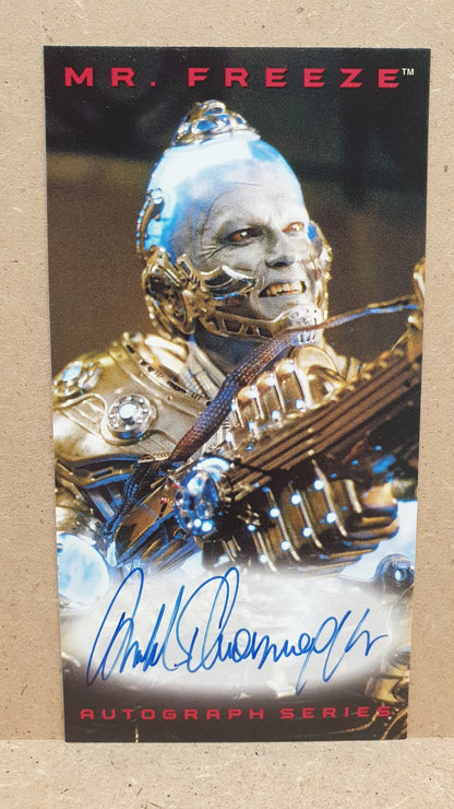 Autographed Trading Card: Mr. Freeze/Arnold Schwarzenegger