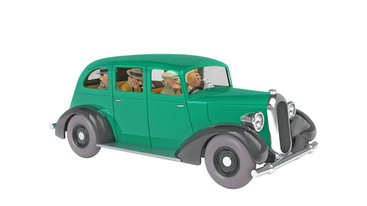 Tim & Struppi Fahrzeug #26: Gangsterauto (grün)