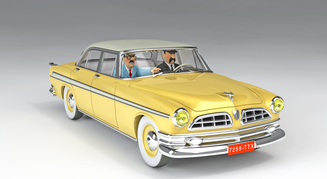 Tim & Struppi Fahrzeug #39: Gelber Chrysler