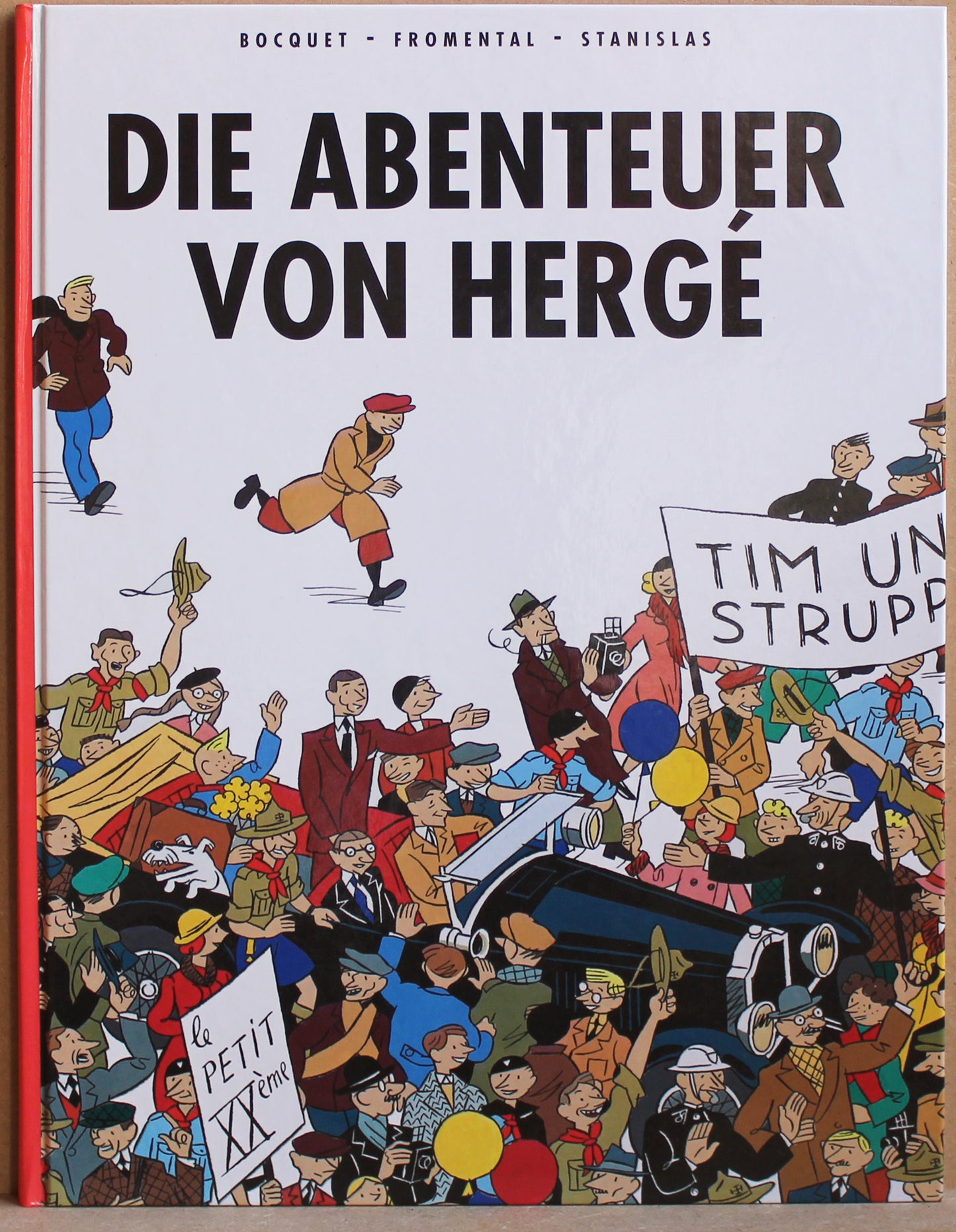 Die Abenteuer von Hergé : Luxusausgabe