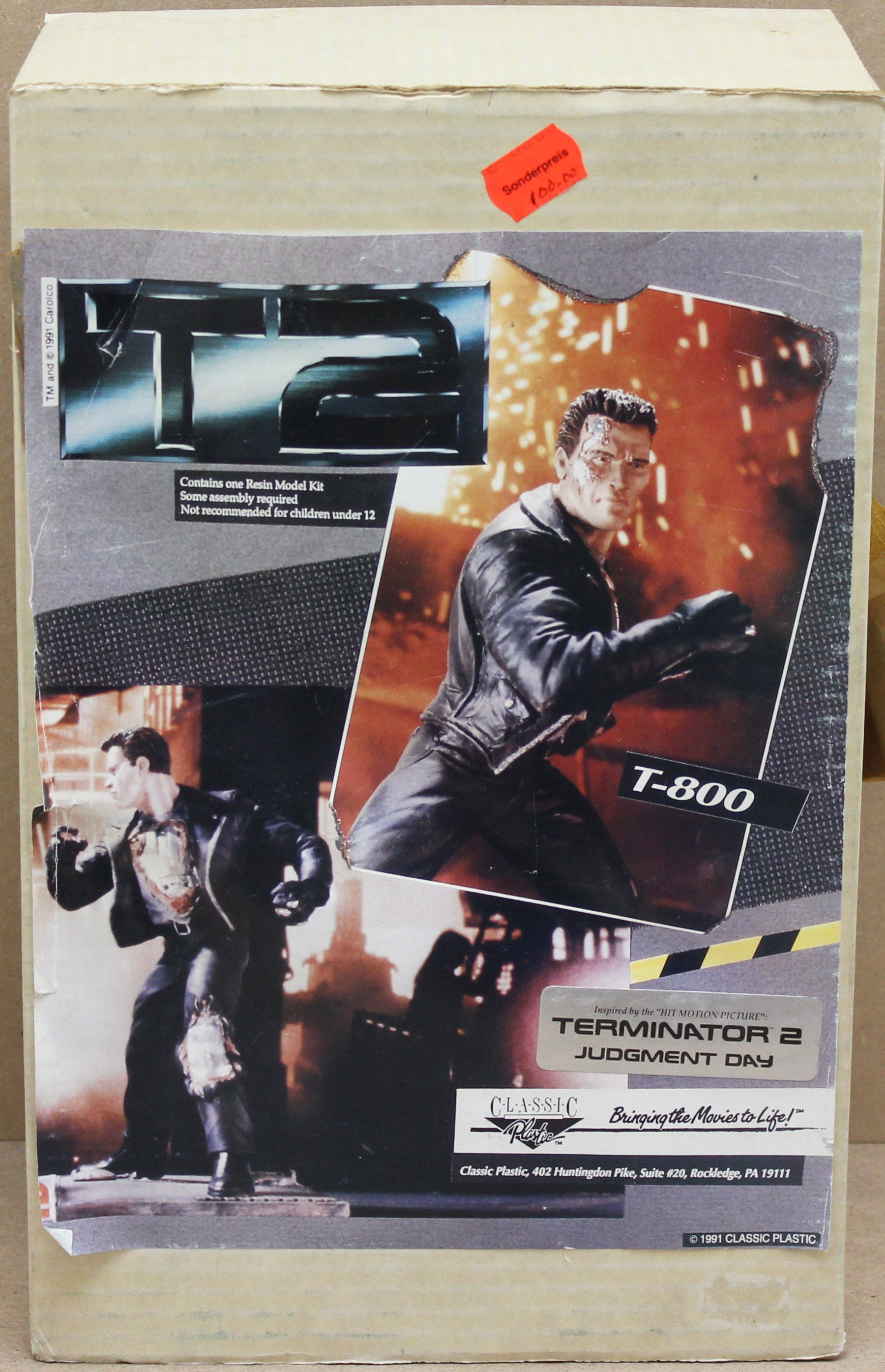 Terminator 2 Model Terminator 2 Model Figure Kit: T-800 – Ultra Comix Galerie