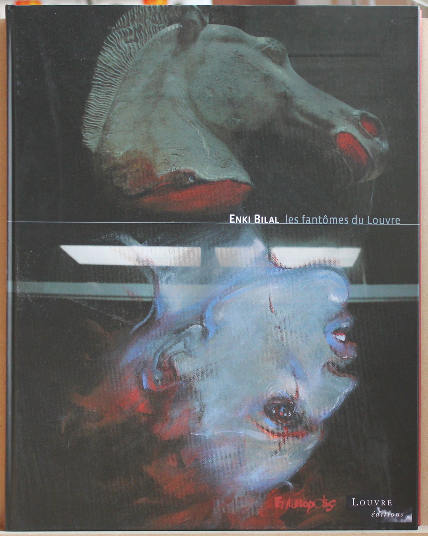 Enki Bilal: Les fantômes du Louvre (französische Ausgabe)