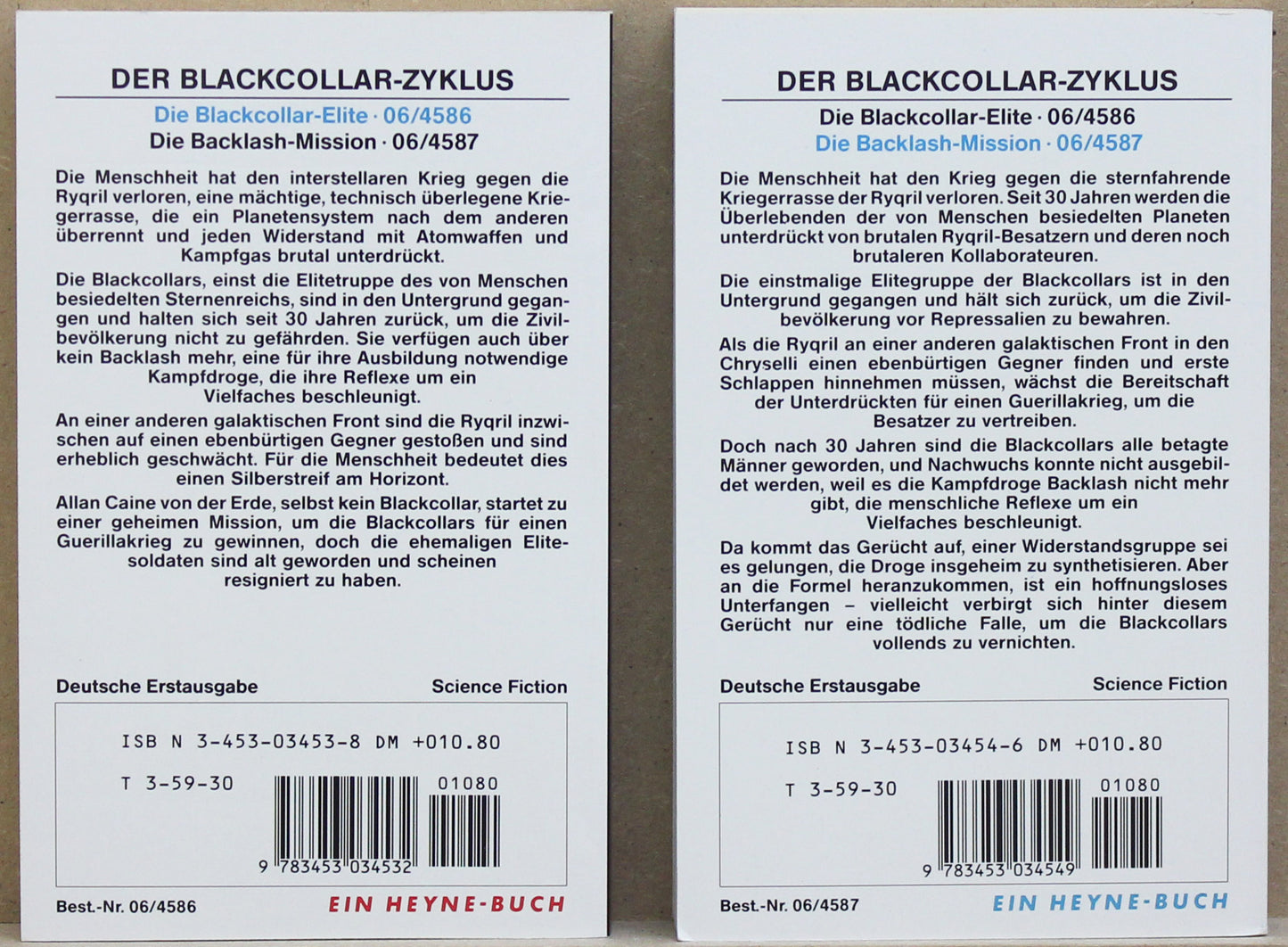 Der Blackcollar-Zyklus 1+2