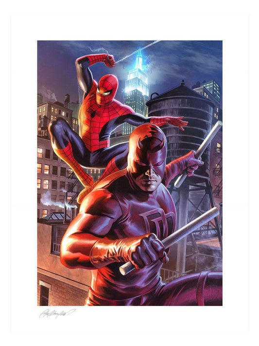 Daredevil & Spider-Man Fine Art Print