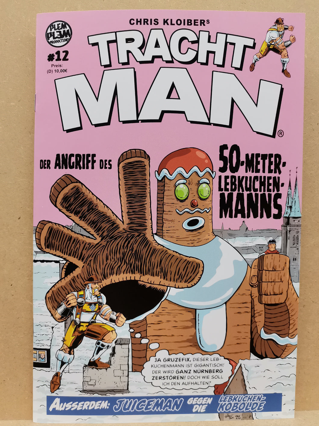 Tracht Man #12 Ultra Comix Variant