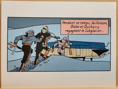 Blake & Mortimer: Les Sarcophages du 6e Continent Portfolio 2