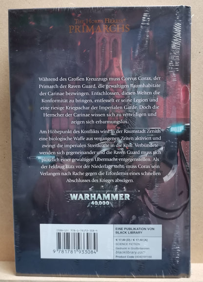 Warhammer 40K - The Horus Heresy Primarchs: Corax HC