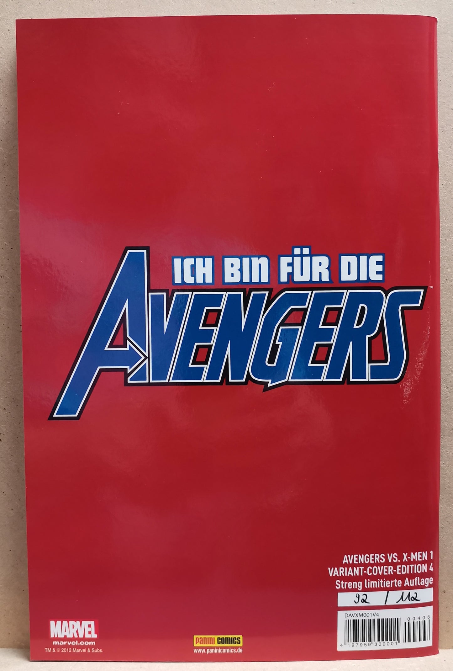Avengers VS. X-Men #1 Variant 4