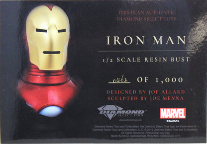Marvel Legends 1/2 Scale Iron Man Resin Büste