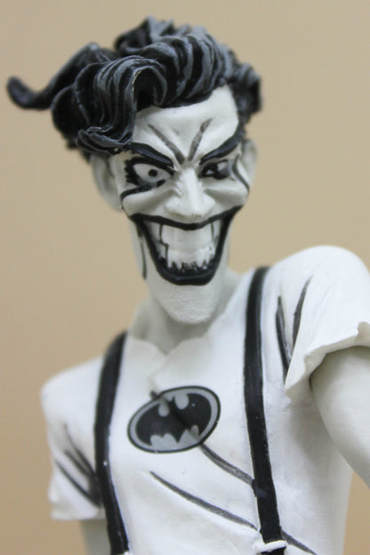 Joker Statue Black and White The White Knight