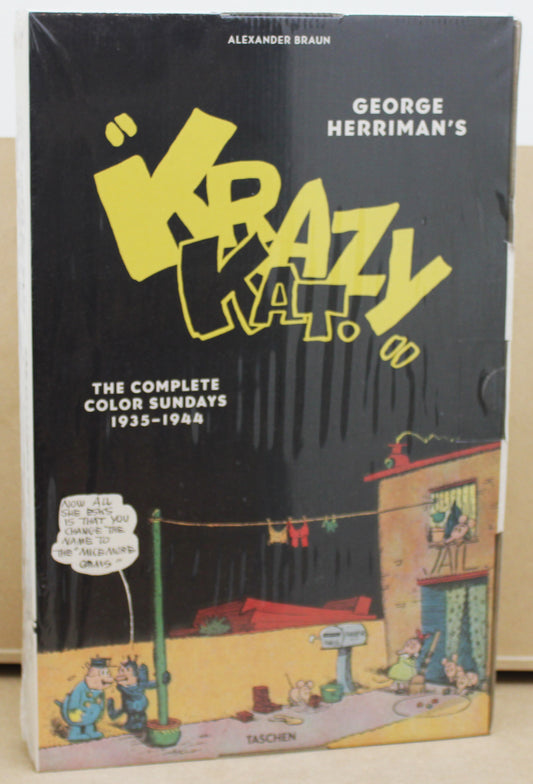 George Herrimans "Krazy Kat". Die kompletten Sonntagsseiten in Farbe 1935–1944