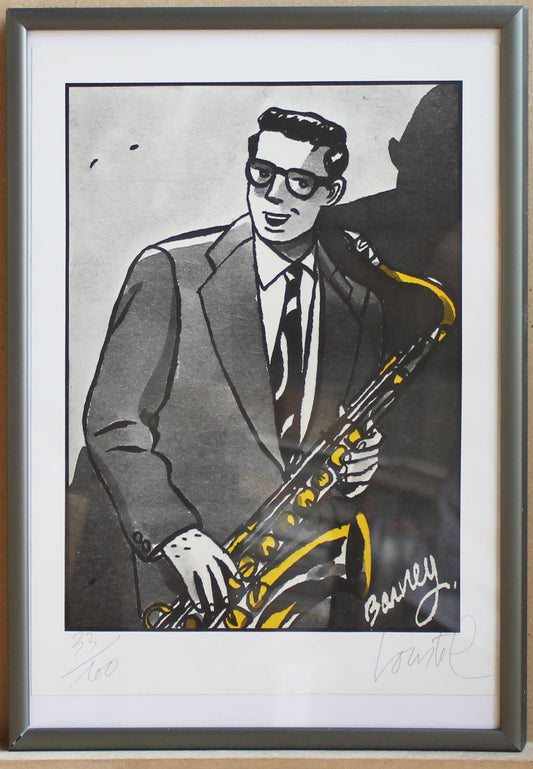 Barney- Offsetdruck von Loustal