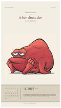 Lade das Bild in den Galerie-Viewer, Monster des Alltags Kalender 2015
