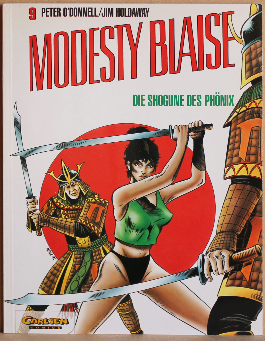 Modesty Blaise 1-9 (komplett)