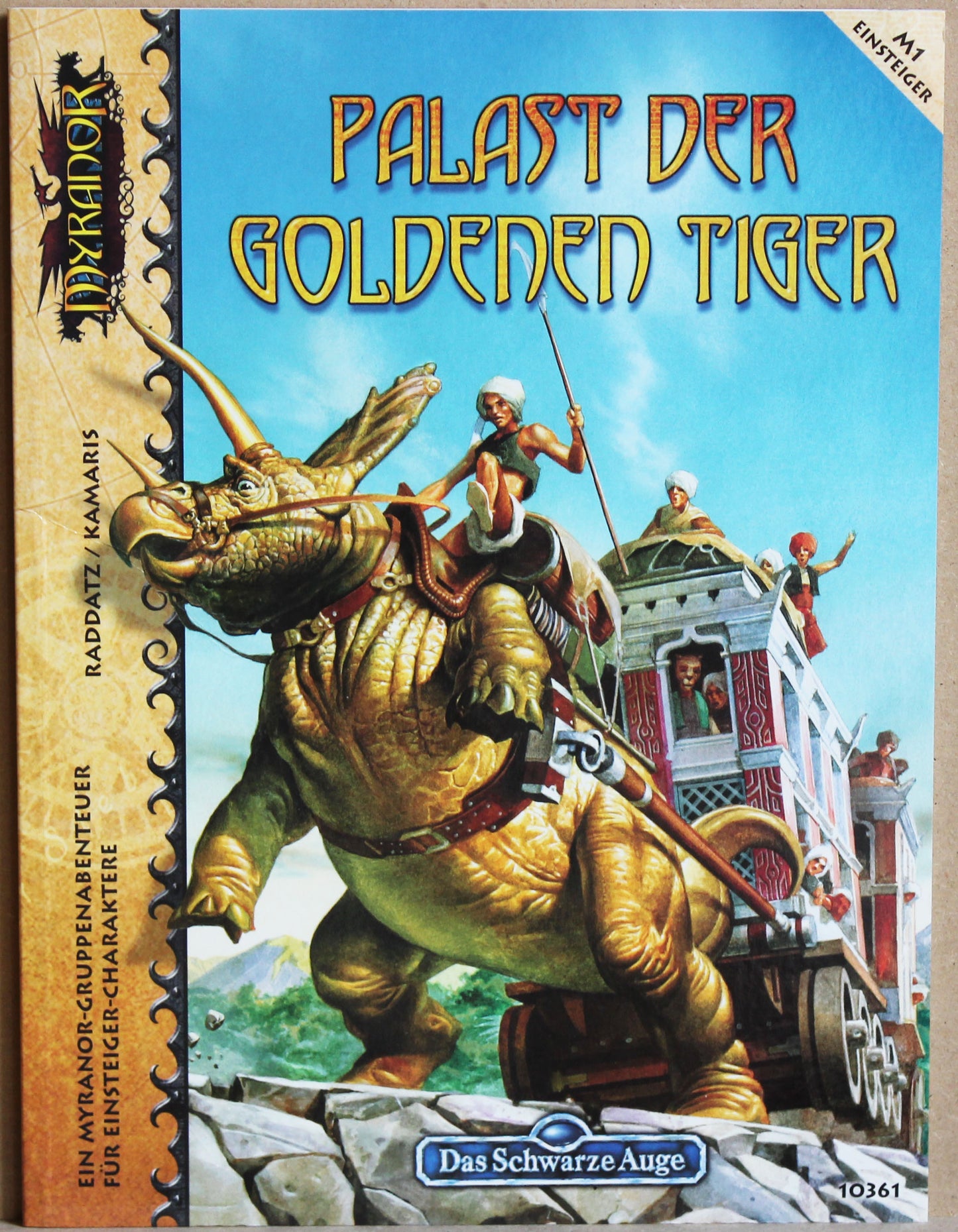 Myranor Abenteuer Palast der Goldenen Tiger 1