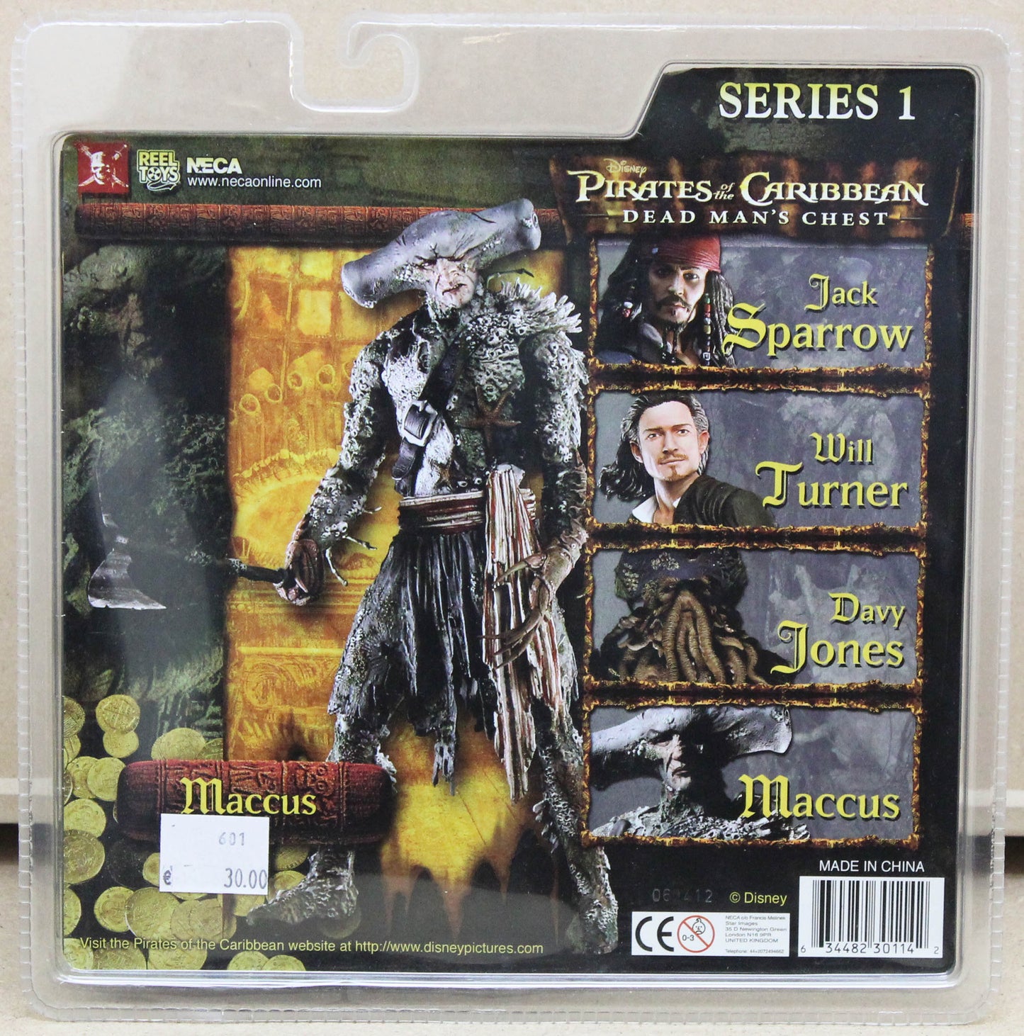 Pirates of the Caribbean Action Figure - Maccus