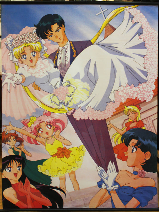 Sailor Moon Wallscroll Wedding
