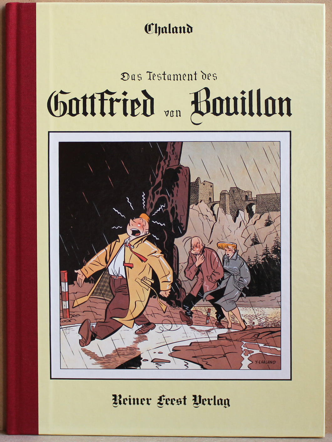 Das Testament des Gottfried von Buillon (HC Albumformat)