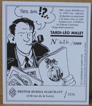 Lade das Bild in den Galerie-Viewer, Nestor Burma marchant (120 rue de la Gare)
