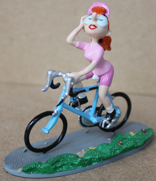 Mademoiselle Jeanne cycliste