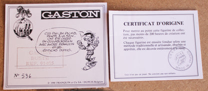 Franquin Grand Modeles: Buste Gaston (1ère version mat)