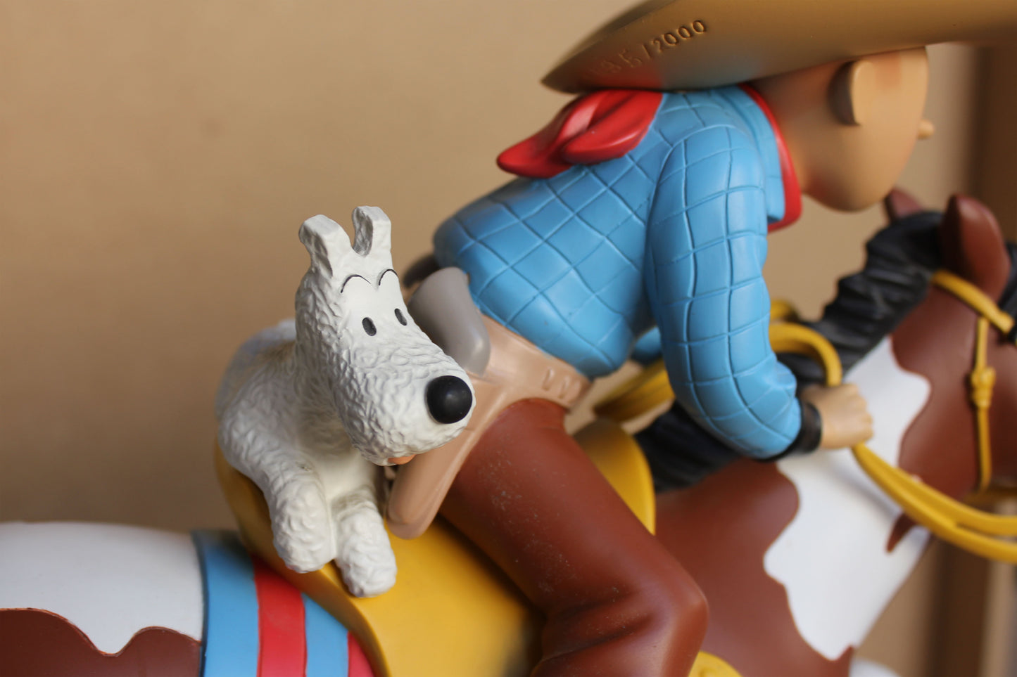 Tintin Nostalgie le cowboy à cheval