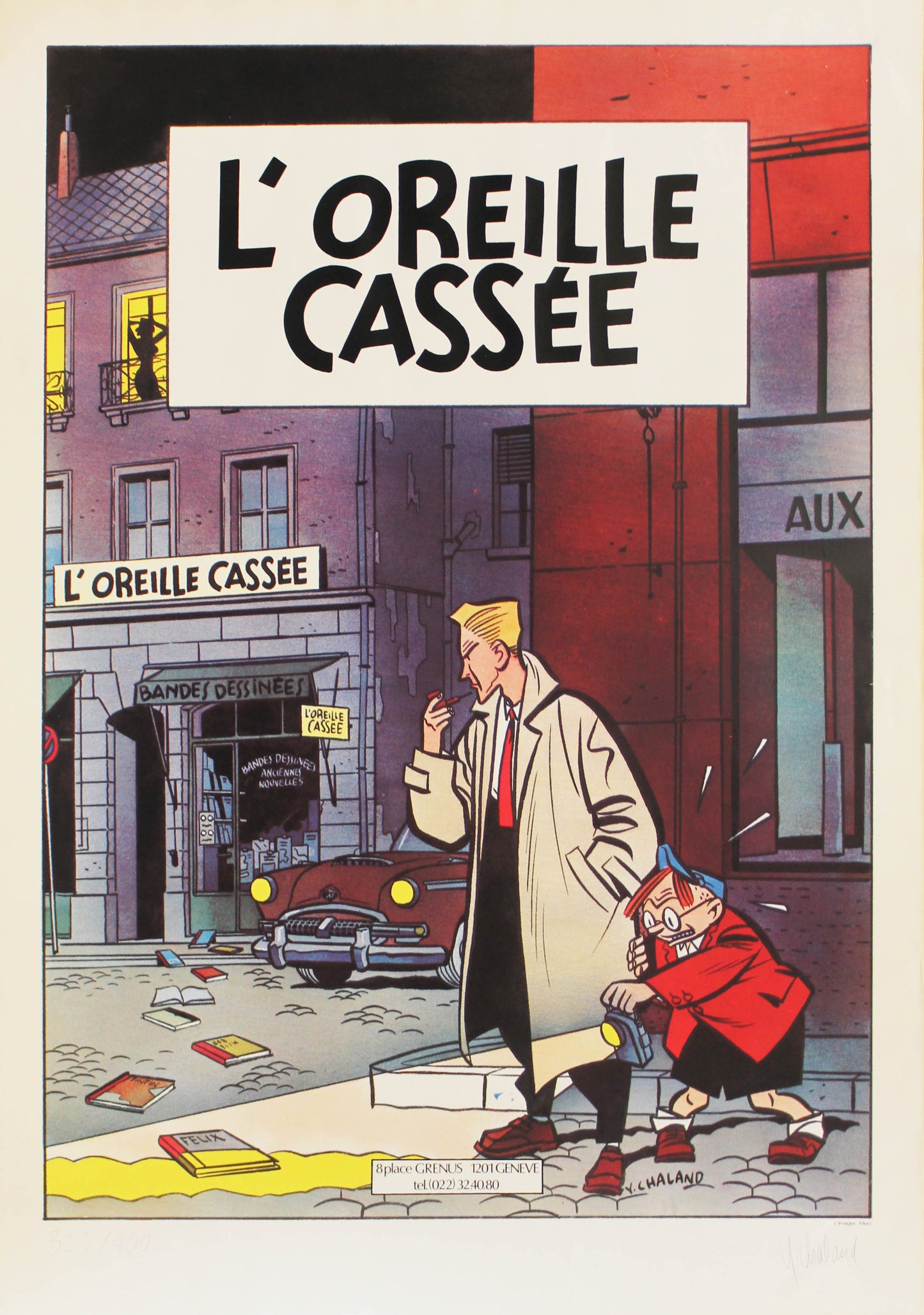 L'Oreille Cassée - Offsetdruck von Yves Chaland