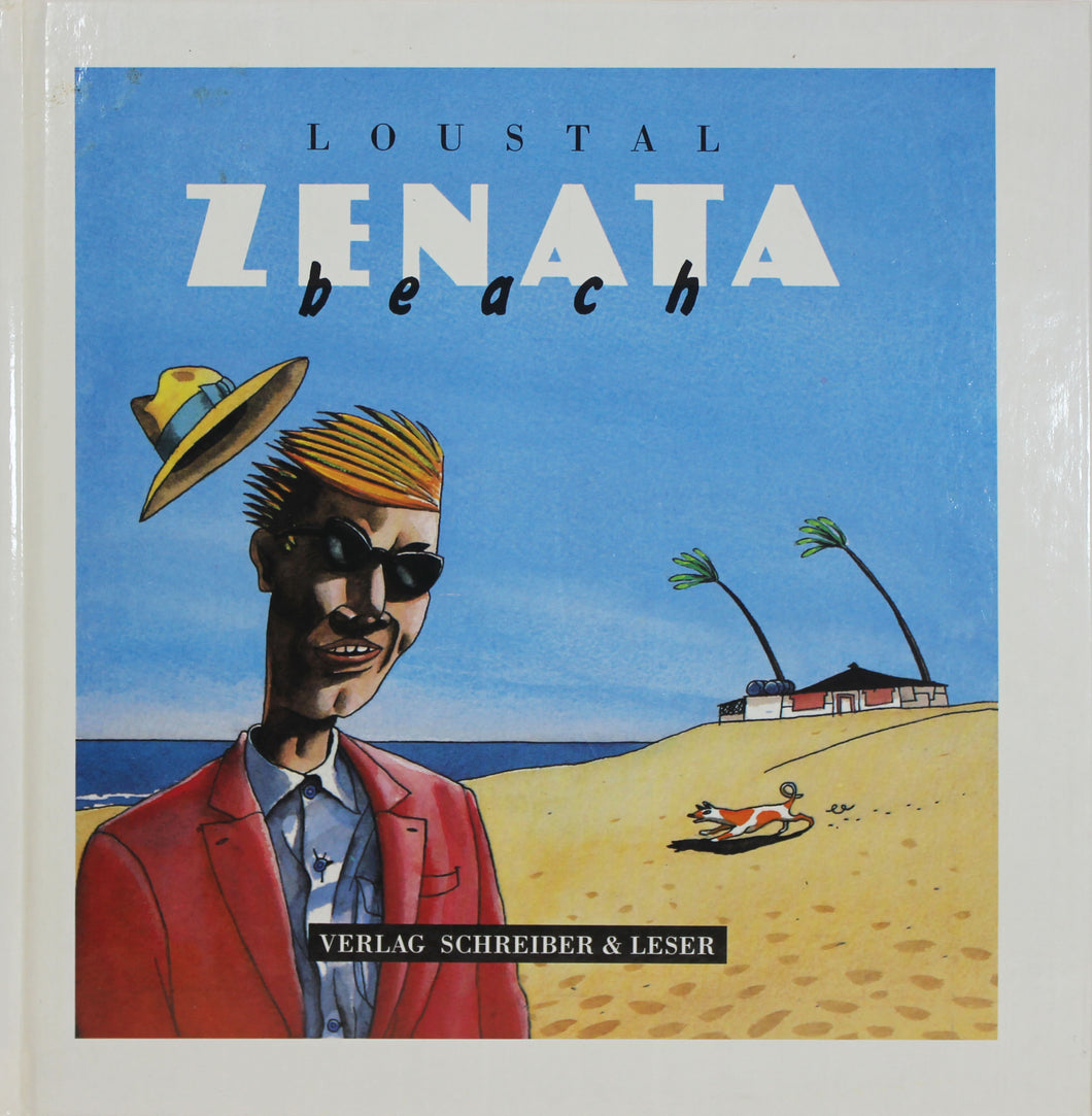 Jacques Loustal: Zenata Beach VZA mit signiertem Druck