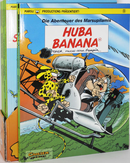 Die Abenteuer des Marsupilami 1-11 komplett + Sonderband + Die Jagd auf das Marsupilami