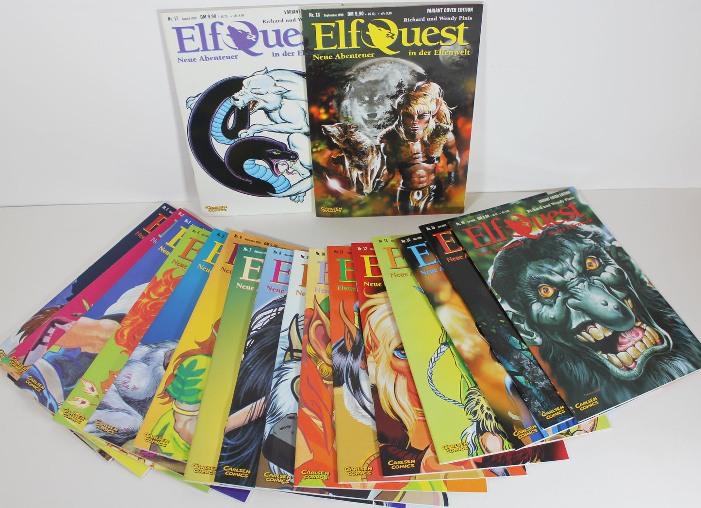Elfquest - Neue Abenteuer in der Elfenwelt 1-18 Variant Edition komplett
