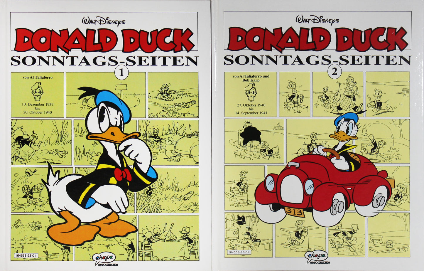 Al Taliaferro: Donald Duck Sonntags-Seiten 1-4 komplett