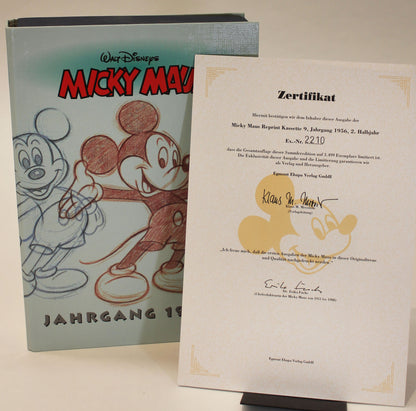 Micky Maus Reprintkassette - Jahrgang 1956/2