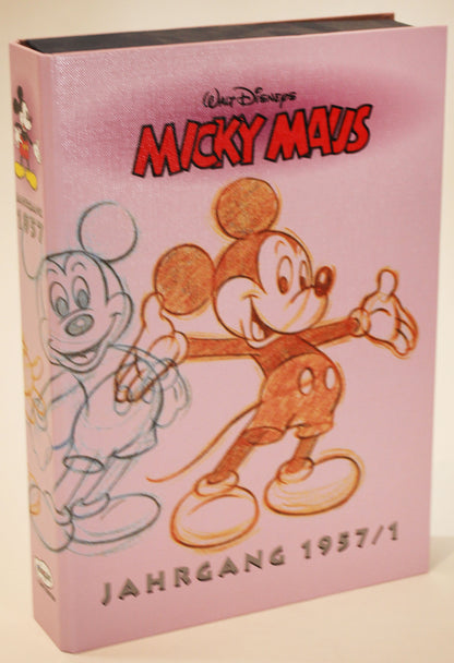 Micky Maus Reprintkassette - Jahrgang 1957/1
