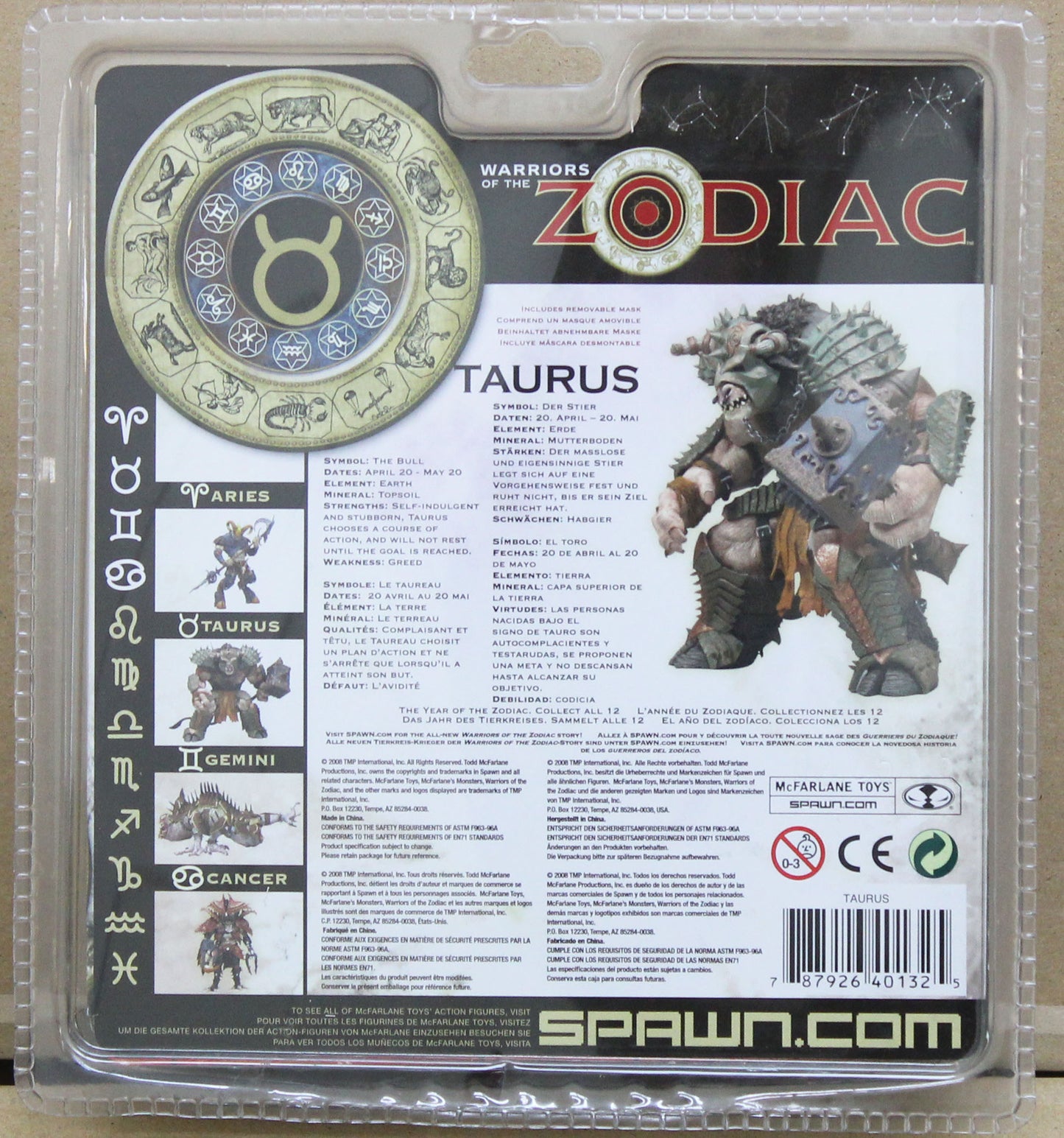 Warriors of the Zodiac - Taurus