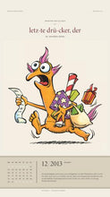 Lade das Bild in den Galerie-Viewer, Monster des Alltags Kalender 2013
