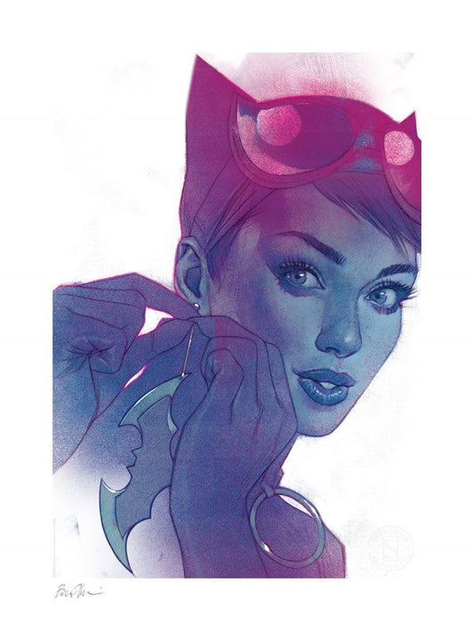 Catwoman #7 by Ben Oliver Fine Art Print