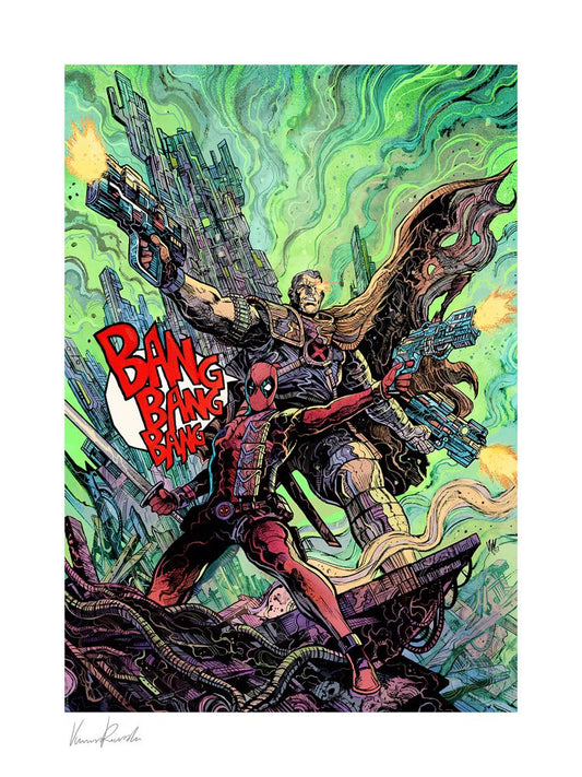 Deadpool & Cable Fine Art Print