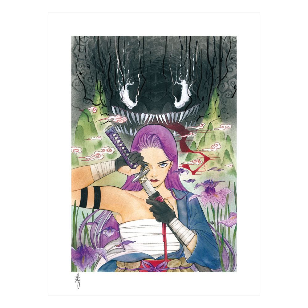 Pech Momoko: Demon Days - Psylocke Fine Art Print